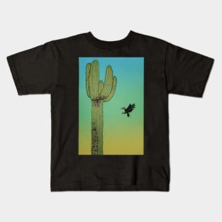 Cactus Wren Kids T-Shirt